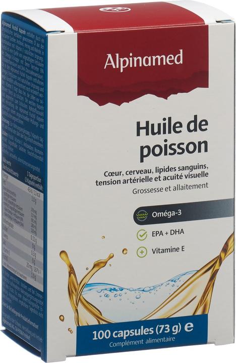 Produktbild Alpinamed Fischöl (100 Stück, Kapseln, 70 g)