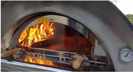 Immagine prodotto Clementi Porta del forno 100x80 cm con finestra di visualizzazione