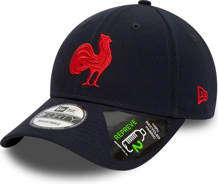 Produktbild New Era 9Forty Strapback Cap - REPREVE French Rugby navy