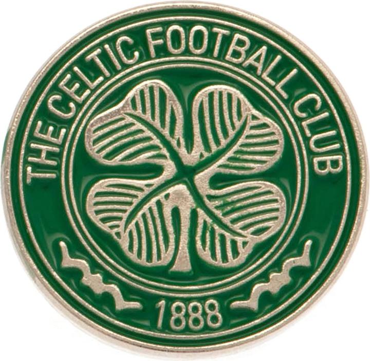 Produktbild Celtic FC Wappen Abzeichen Antique Green Metall Legierung
