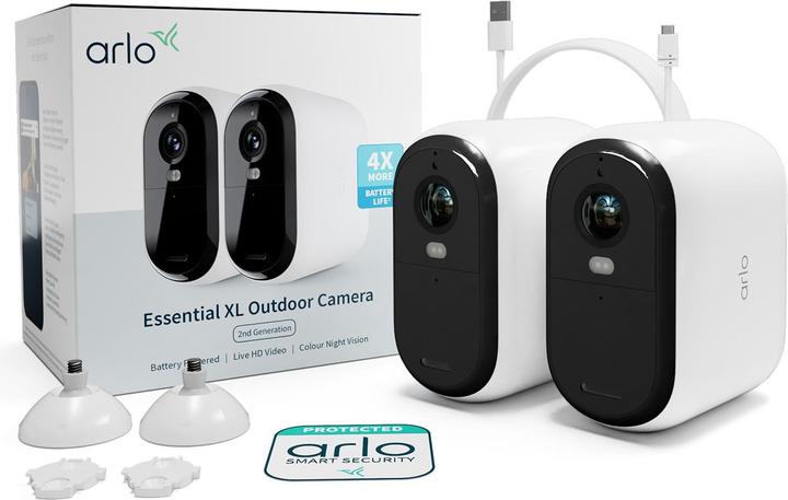Immagine prodotto Arlo Essential XL Outdoor Camera (1920 x 1080 Pixels)