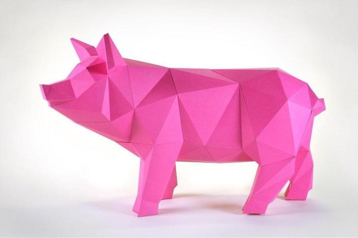 Produktbild Liebesreh SCHWEIN SCHWARZ - Bastelset Schwein schwarz