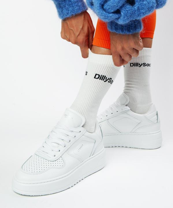 Image du produit DillySocks Logo blanc (Une unité par pack, 36 - 40)