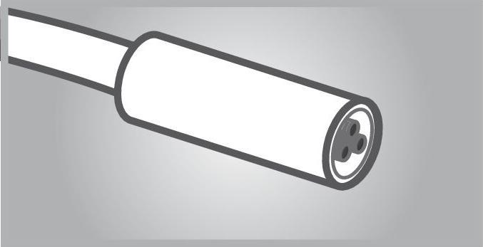 Produktbild Siro SL-DUO Verlängerungskabel Länge 2000 mm, Rundstecker/Rundkupplung 3-polig (2 m)