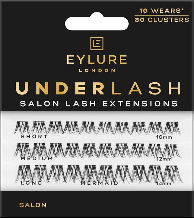 Actual product image Trisa Künstliche Wimpern Eylure Underlash Cluster Mermaid Black (Artificial eyelashes)
