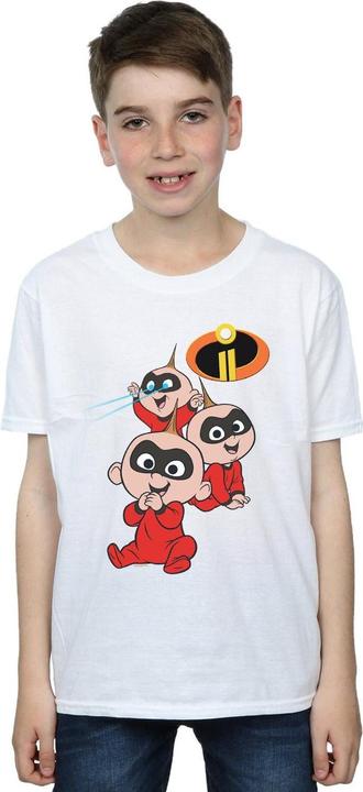 Actual product image Disney Boys The Incredibles Jak Jak T-Shirt (128)