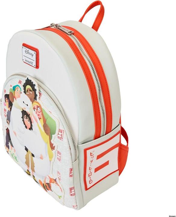 Actual product image Loungefly Disney: Big Hero 6 - 10th Anniversary - Baymax Gang Mini Backpack