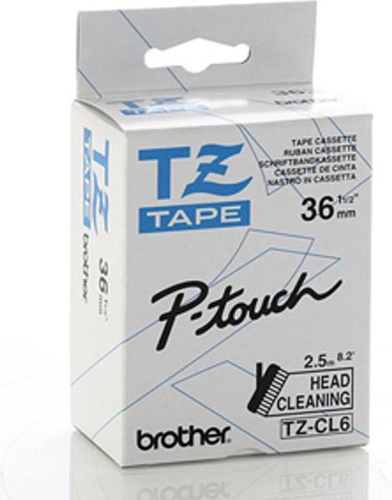 Produktbild Brother Tze-Cl6 (3.60 cm, Schwarz)