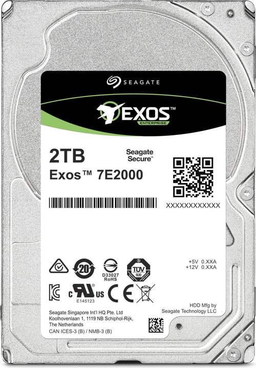 Actual product image Seagate HDD/Ent Cap SATA 7.2K (2 TB, 2.5")