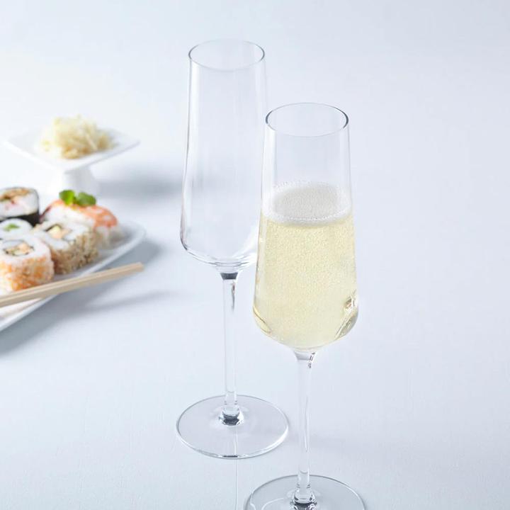 Produktbild Leonardo Sektgläser geeicht Puccini Gastro-Edition (10 cl, 6 Gläser, Sektgläser)