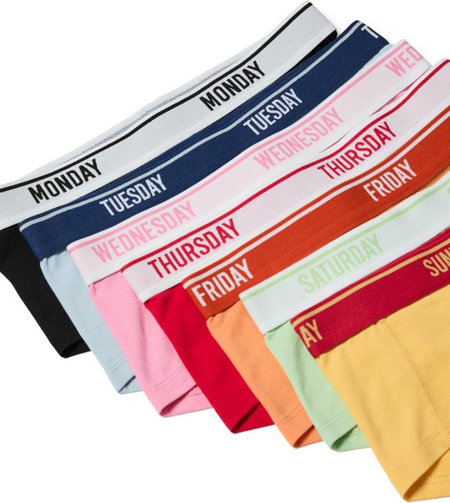 Produktbild Pieces PCLOGO LADY 7er-Pack Unterwäsche (XS, 7er Pack)