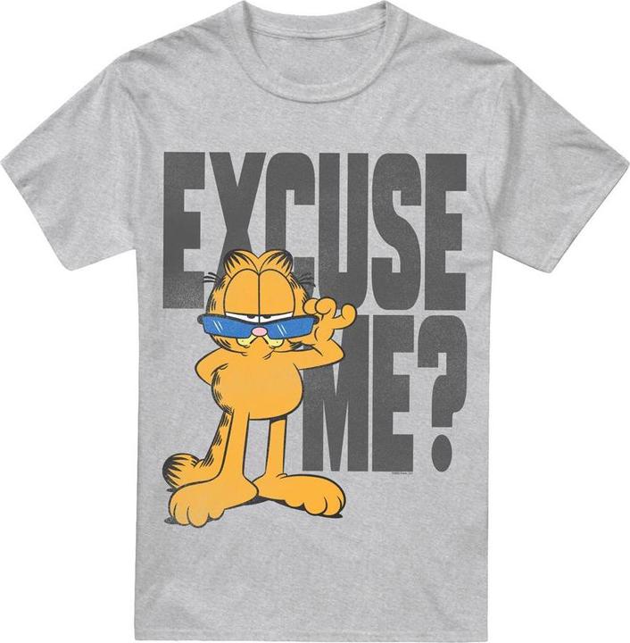 Actual product image Garfield Mens Excuse Me? T-Shirt (XXL)