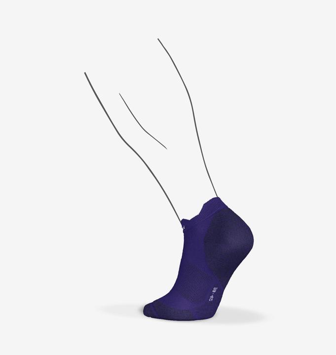 Produktbild Kiprun Laufsocken Invisible dünn - Run 900 violett (41 - 42)