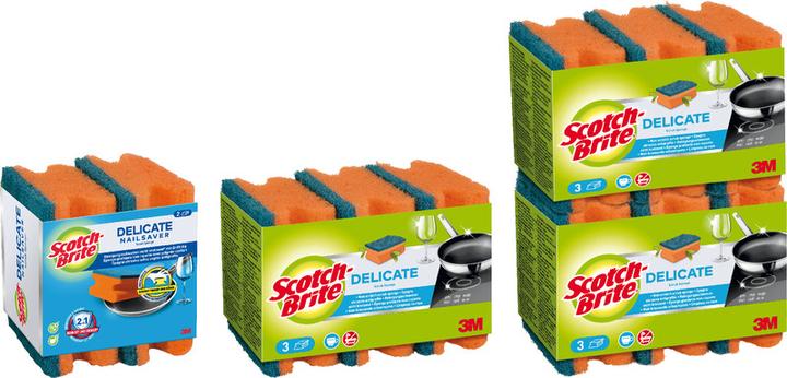 Actual product image Scotch-Brite Delicate (6 pcs.)