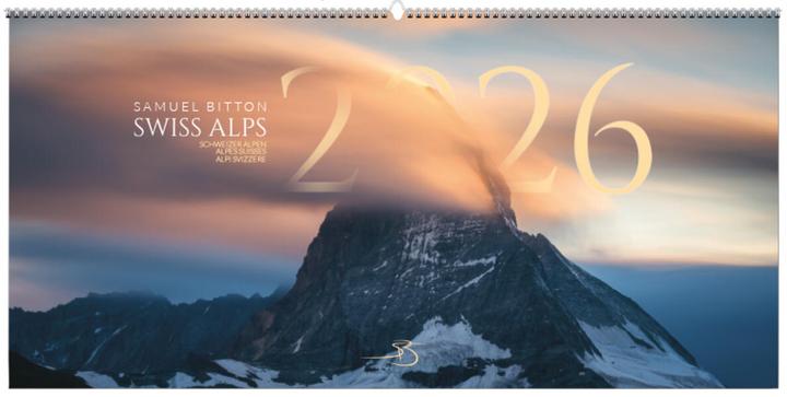 Image du produit Schweizer Alpen Kalender 2026 (59 x 29 cm, Allemand)