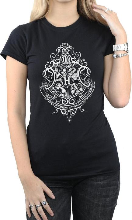 Produktbild Hogwarts Draco Dormiens Crest TShirt (XXL)