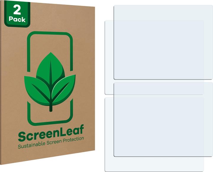 Actual product image ScreenLeaf Protective film sustainable screen protector screen protector film clear transparent (DSi XL)
