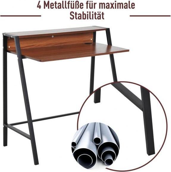Actual product image Homcom Computer table (84 x 45 x 85 cm)