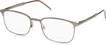 Actual product image Tommy Hilfiger Men's TH 1643 Sunglasses 53 Matte Dark Ruthenium