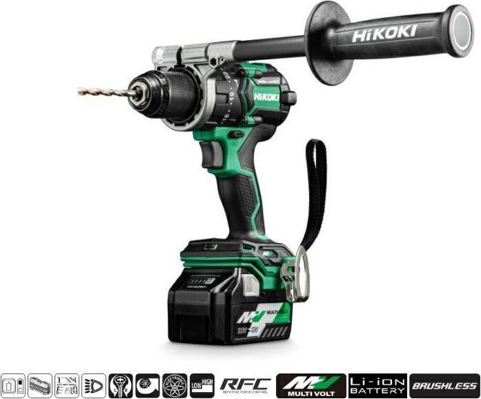 Produktbild Hikoki DV36DCWRZ Multivolt-Akku-Schlagbohrmaschine 36V 2,5Ah im HSC II-Koffer (Akkubetrieb)
