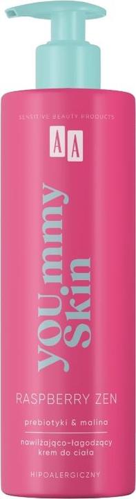 Produktbild Oceanic Aa Yoummy Skin Raspberry Zen Moisturizing And Soothing Body Cream 400Ml (Körpercreme, 400 ml)