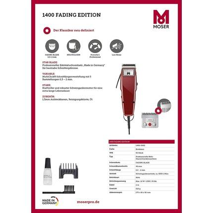 Energie-Label Moser 1400-0002 Fading Reaper