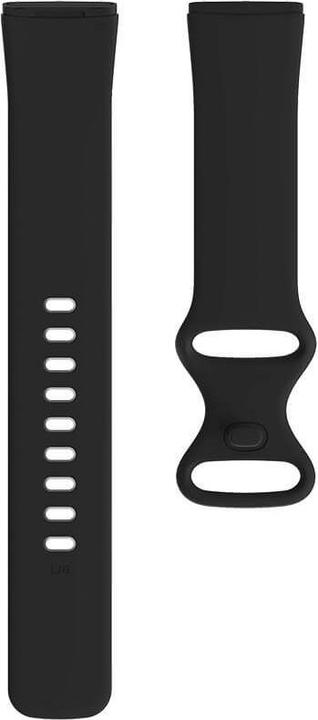 Produktbild Cover-Discount Fitbit Versa 4 / Sense 2 - Silikon Ersatzarmband schwarz (Silikon, Sense, Versa 3)