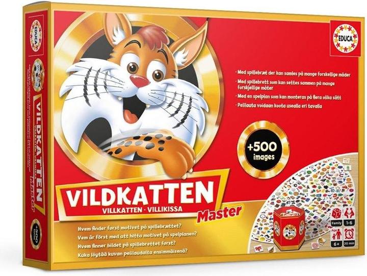 Actual product image Educa Vildkatten 500 (German)