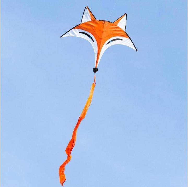 Immagine prodotto Invento Aquilone Ecoline Fox Kite 96x76 cm, da 5 anni, incluso manico con 25 m di corda