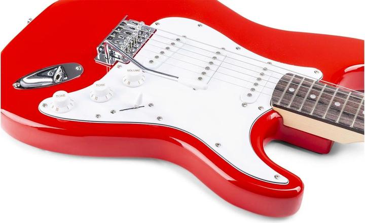 Image du produit Max GigKit rouge (Guitare électrique, Tilleul, Bois)
