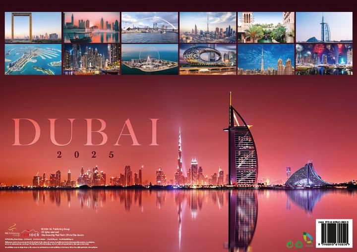 Produktbild Dubai 2025 Offizieller Kalender (Harter Einband, Deutsch)