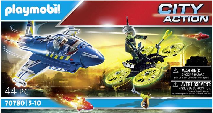 Produktbild Playmobil Polizei- Jet: Drohnen - Verfolgung (70780, Playmobil City Action)