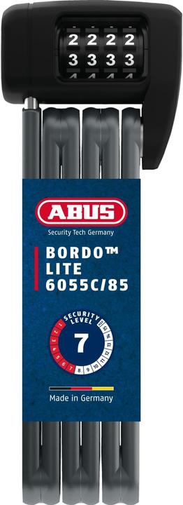 Actual product image Abus Faltschloss Bordo Lite 6055C/85 (85 cm)