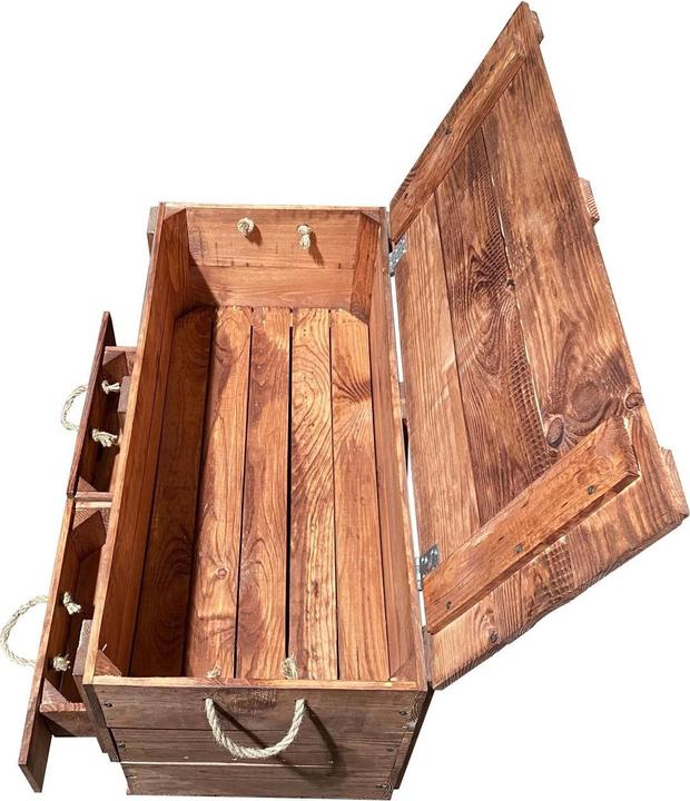 Image du produit Holz Zollhaus Coffre Vintage (85 x 43 x 42 cm, 133.99 l)