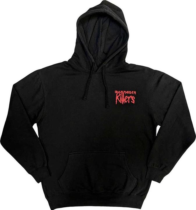 Actual product image Iron Maiden Unisex Adult Killers Eddie Pullover Hoodie (M)