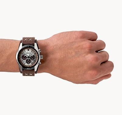 Actual product image Fossil Coachman (Analogue wristwatch, Chronograph, 45 mm)