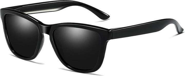 Techsuit - Sunglasses Polarized (0717) - for Men, with UV Protection - Black