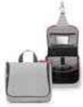 Immagine prodotto reisenthel toiletbag grigio a spina di pesce (3 l)