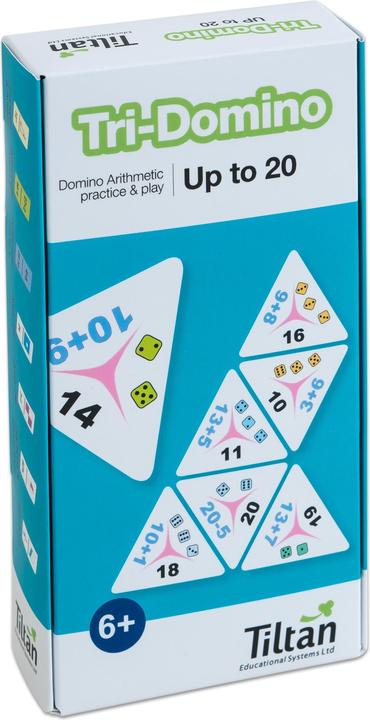 Immagine prodotto Tiltan Tri-Dominoes contando fino a 20