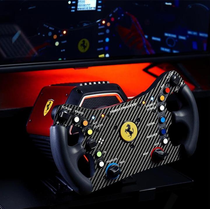 Actual product image Thrustmaster AddOn Thrustm. Ferrari F488 GT3 Steering Wheel KON/PC (PS4, PS5, Xbox One S, PC, Xbox Series X)