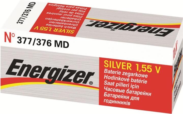 Image du produit Energizer Oxyde d'argent 377/376 (1 pcs, SR66, 24 mAh)