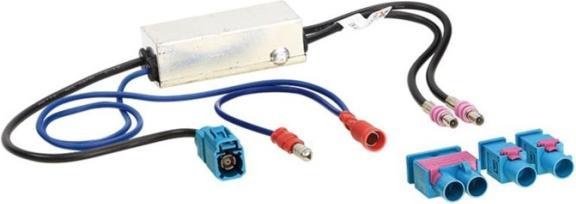 Produktbild ACV 1524-28 | Antennenadapter Fakra (m) auf Fakra (f) mit 12V Phantomspeisung