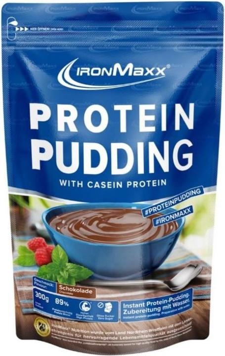Actual product image IronMaxx Protein pudding (Chocolate, 1 pcs., 300 g)
