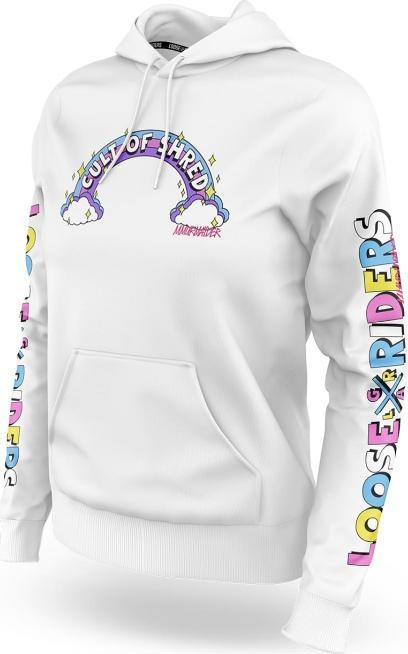 Loose Riders Rainbow Hoodie W