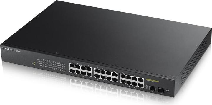 Actual product image Zyxel Gs1900-24hp (26 Ports)