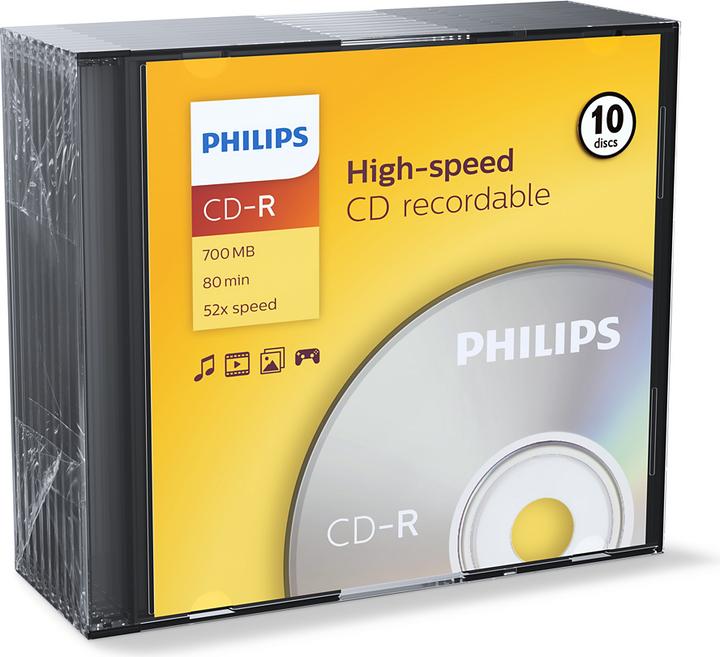 Produktbild Philips Cd-R (10 x)