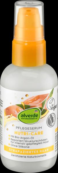 Actual product image dm alverde Nutri-Care hair serum