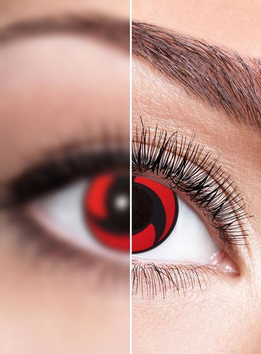 Actual product image Metamorph Itachis Mangekyou Sharingan mit Dioptrien (Red)