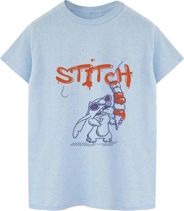 Immagine prodotto Disney Lilo & Stitch Ice Creams Maglietta Uomo (L)