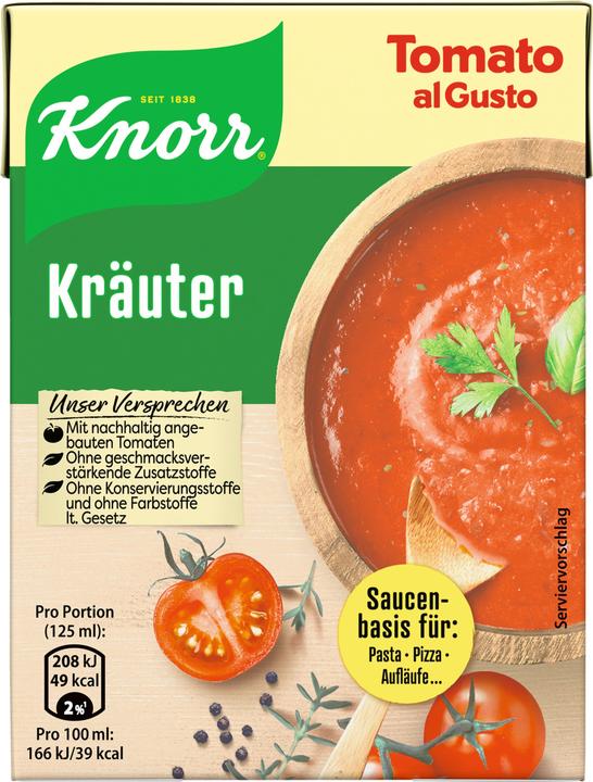 Knorr Tomato al Gusto Kräuter (370 g)